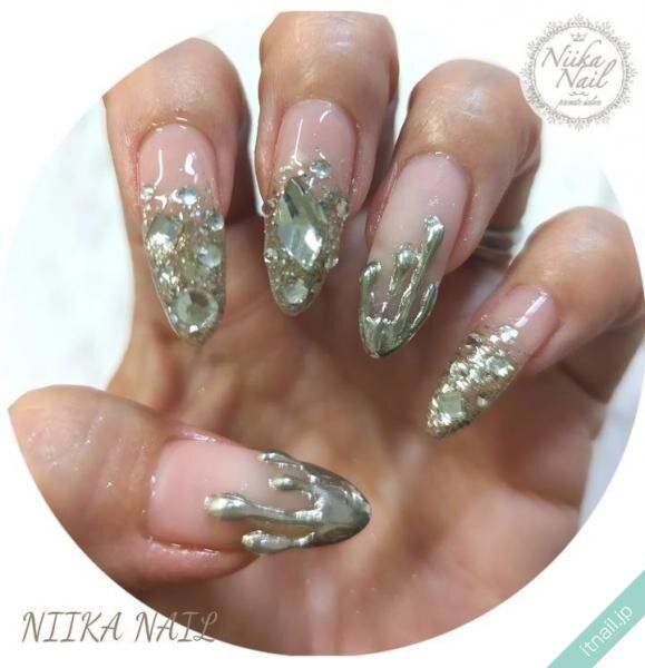 Niika Nailが投稿したネイルデザイン [photoid:I0129901] via Itnail Design (744223)