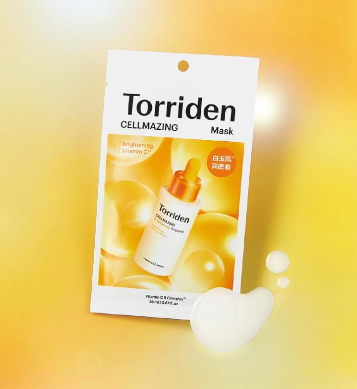 【トリデンのおすすめシートマスク】セルメイジング ビタC ブライトニングマスク