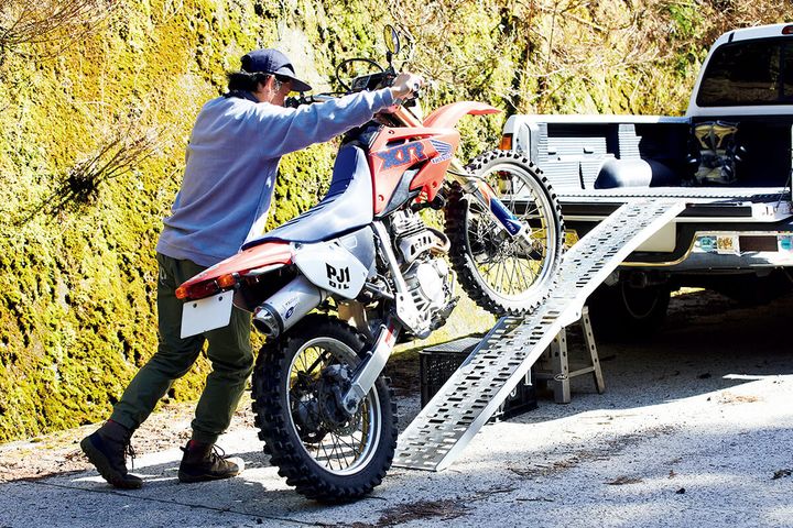 〈JOCKRIC〉代表・黒川勝志、ホンダ「XR250」