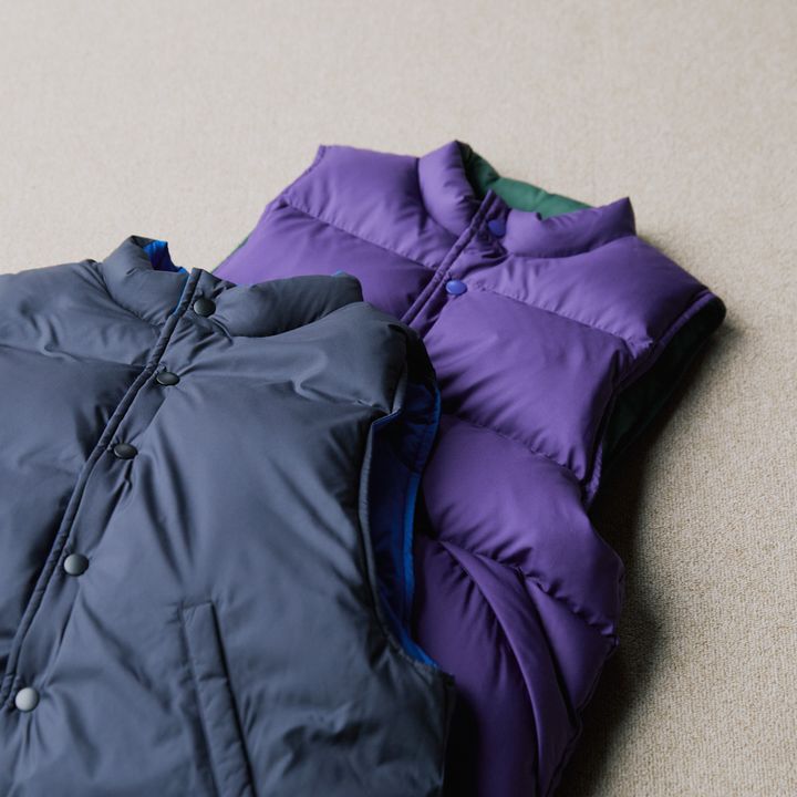 ワンピースにちょっとはおるのなら、きれい色ダウンベストがいい【マイスタンダードブック】