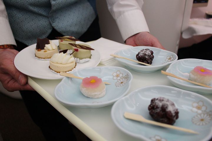 デザートも好きなものを選べる