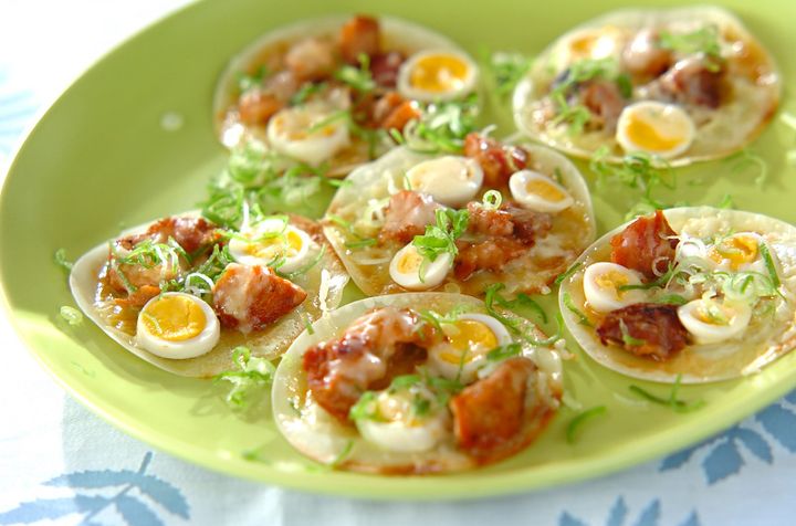 焼き鳥缶のひとくちピザ