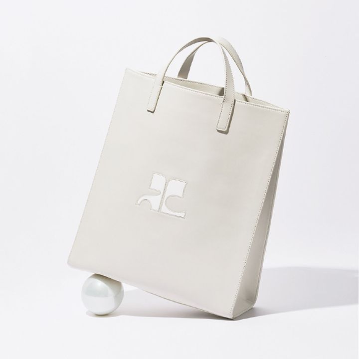 courrèges（クレージュ）HERITAGE LEATHER TOTE BAG ￥133,000