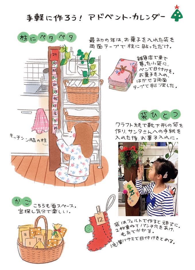 クリスマス前から楽しむアイディアいっぱいのクリスマス工作！【杉浦さやか「おやこ プチプラごっこ＋plus」クリスマス編・1】の画像1