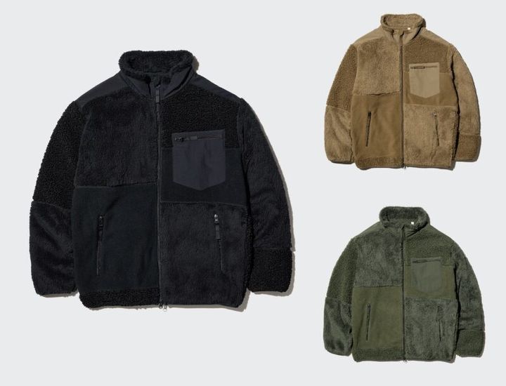 ユニクロ40周年復刻アイテム エンジニアドガーメンツのフリース