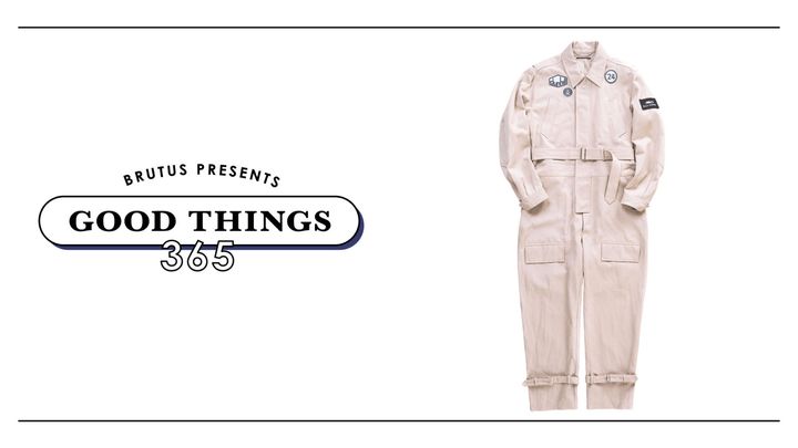 〈ダンヒル〉のジャンプスーツ