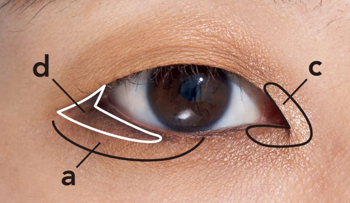 【一重メイク】イヴ・サンローラン クチュール ミニ クラッチ 710 塗り方