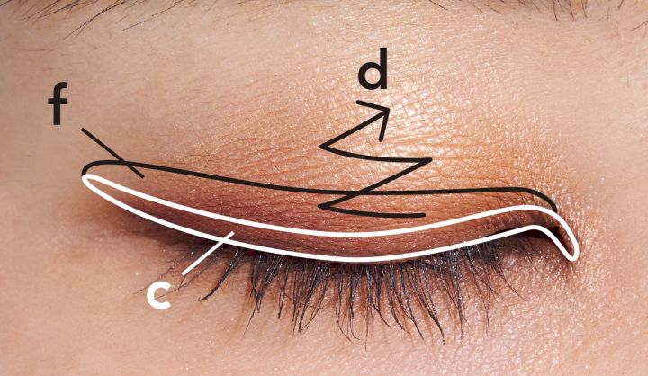 【一重メイク】ディオール バックステージ アイ パレット 003 塗り方