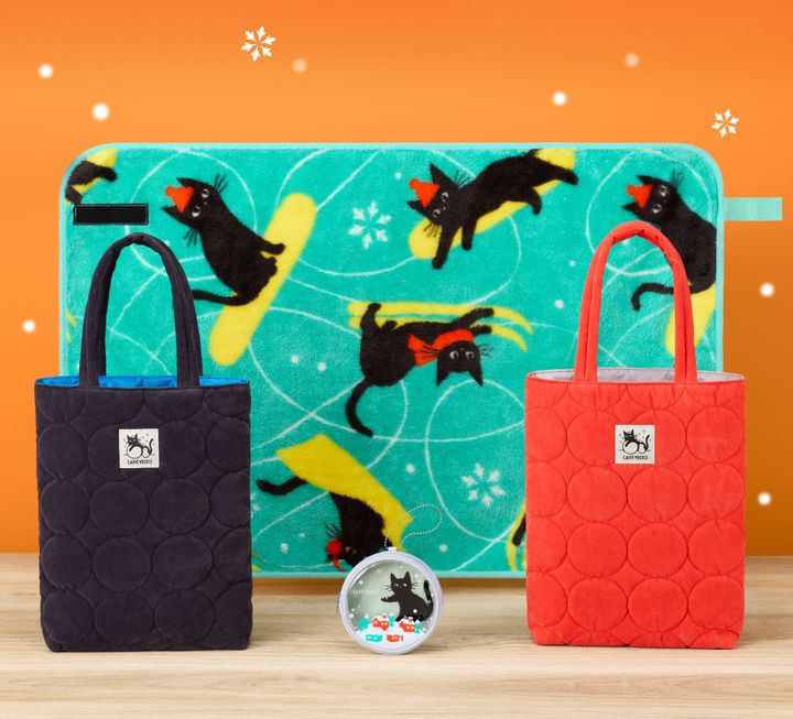 ベローチェの黒ねこアクスタのガチャガチャ、コミケ期間に有明限定販売