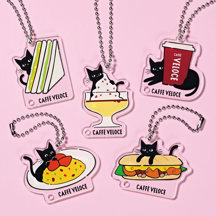 ベローチェの黒ねこアクスタのガチャガチャ、コミケ期間に有明限定販売