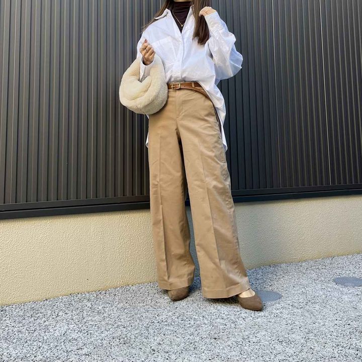 画像: シャツコーデ