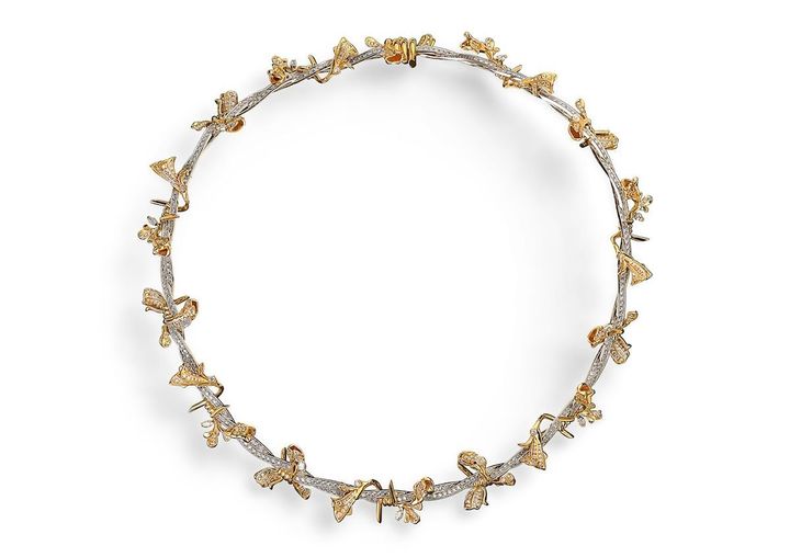 「プリマヴェーラ」ネックレス（WG×YG×ダイヤモンド）￥18,700,000