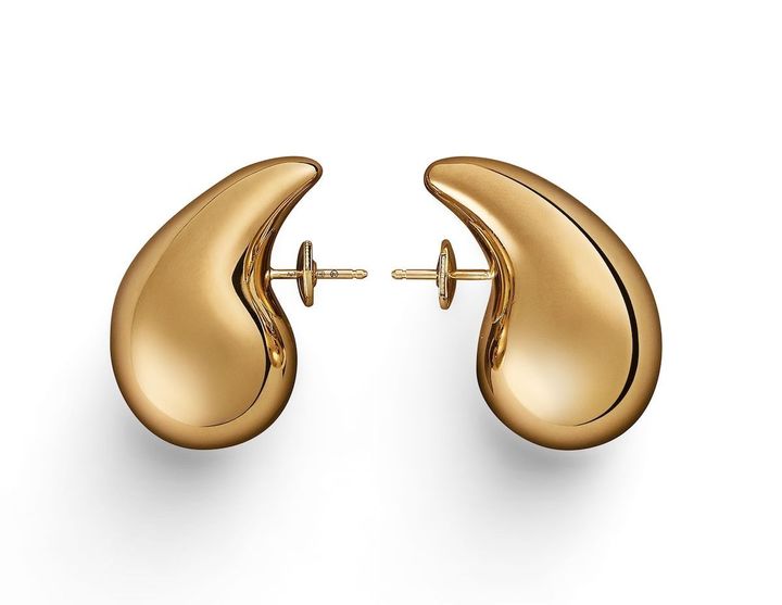 「ドロップ」ピアス（YG）¥544,500