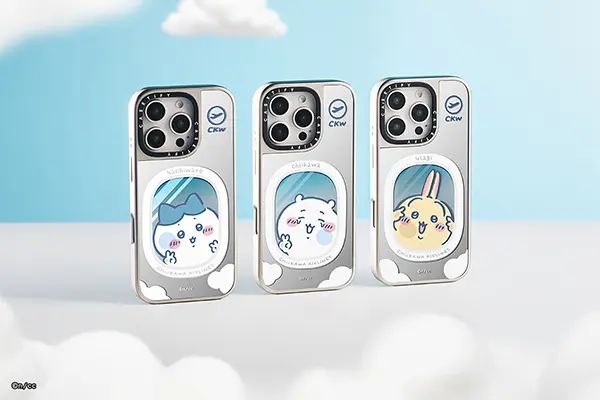 ちいかわ」とCASETiFYが初コラボ。旅行がテーマのテックアクセが