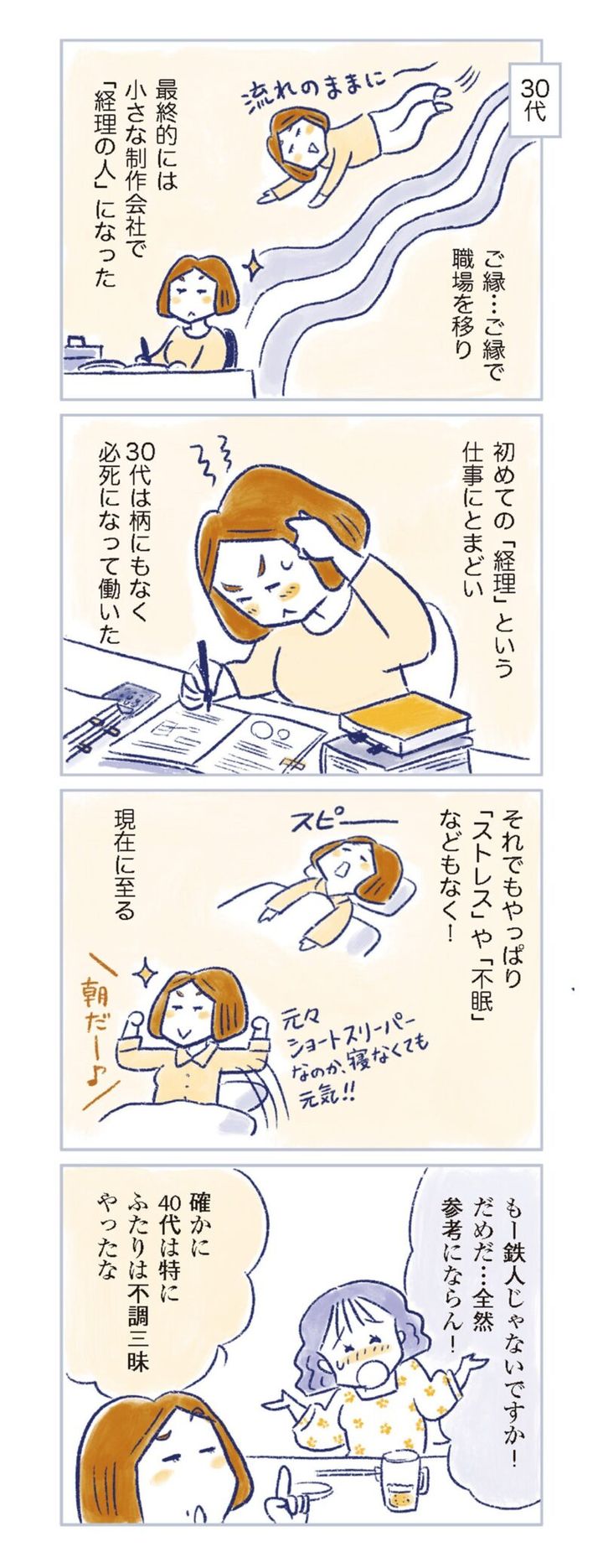 更年期マンガ『私の生理のしまい方』110ページ6 