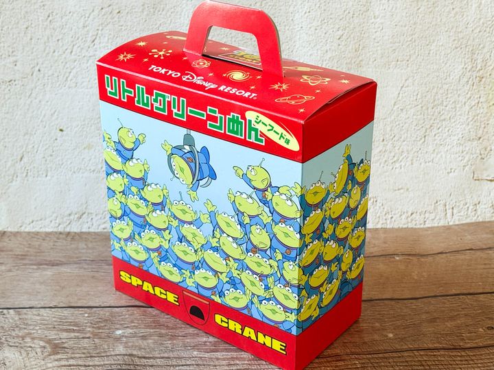 「リトルグリーンめん」のパッケージ