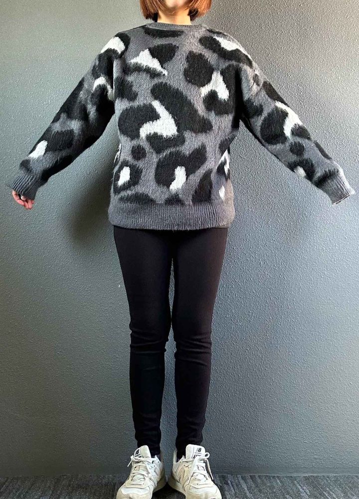 画像: 袖もしっかり長めであったか〜い♡