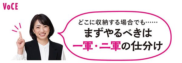 まずやるべきは一軍・二軍の仕分け 中山真由美さん