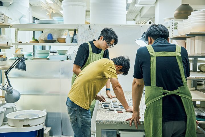 ソウル大学の学生用の制作スペース