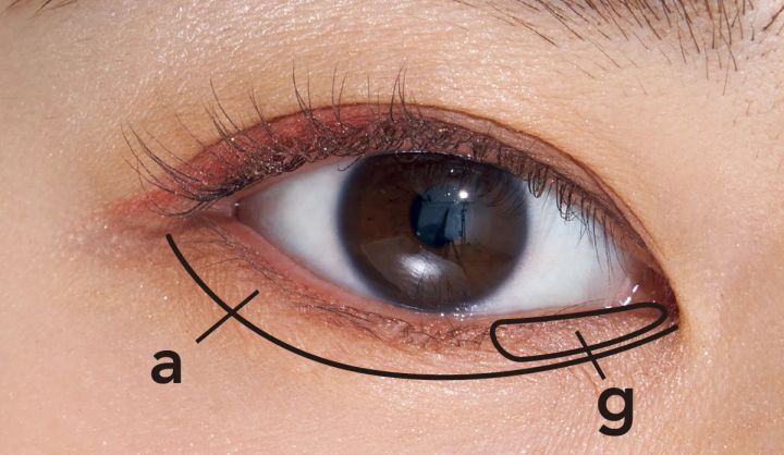 【奥二重メイク 塗り方】ディオール バックステージ アイ パレット 003