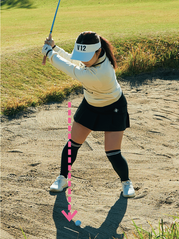 ちょっとした工夫で「1発で出せる」！ バンカーショットのコツ