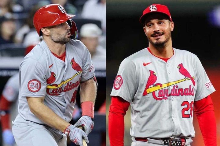 ポール・ゴールドシュミット、ノーラン・アレナド（C）Getty Images、ロイター