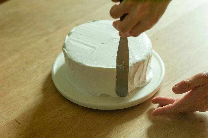 生クリームを整える