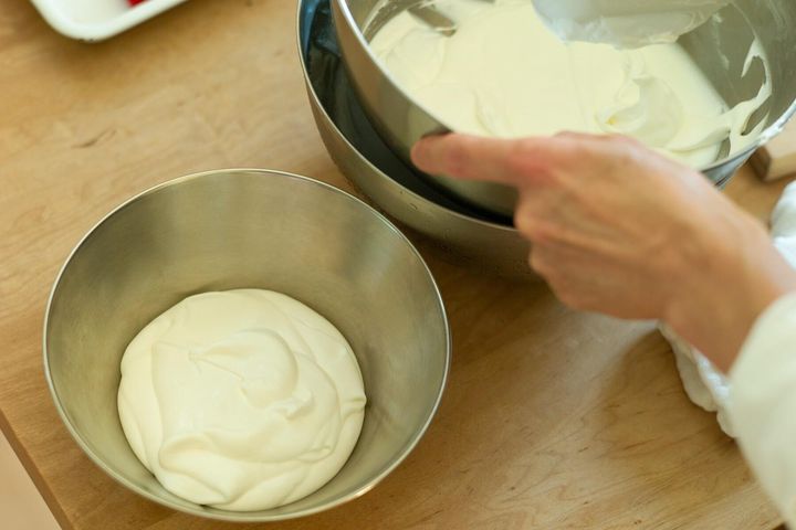 クリームをつくる