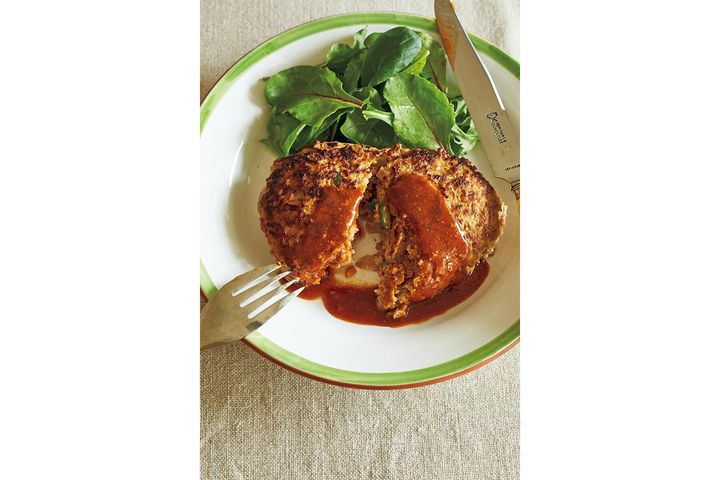 野菜の旨味がつまった“ハンバーグ”