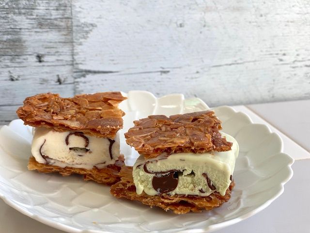 チョコバッキー ピスタチオ＆ショコラ チョコバッキー バニラ シャトレーゼ アーフィー アレンジ