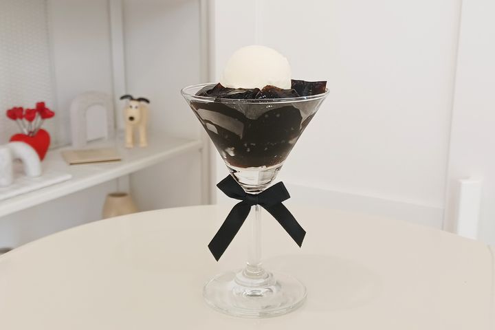 「コーヒーゼリー」330円