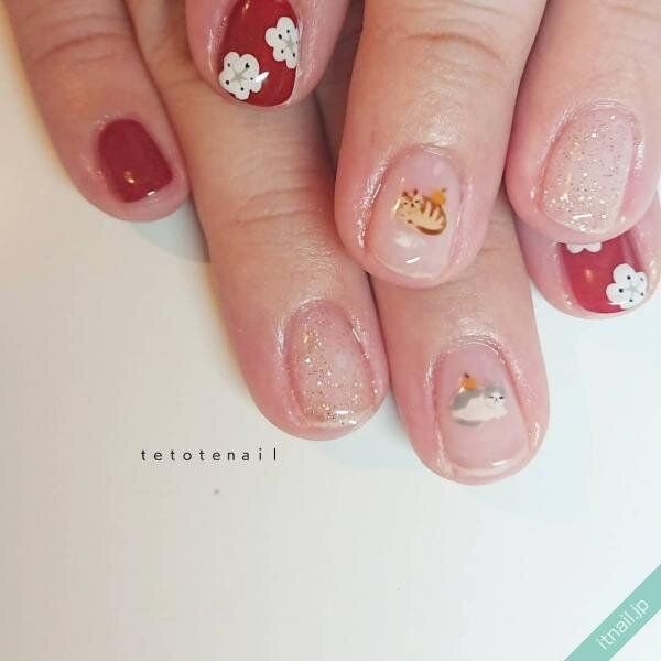テトテネイルが投稿したネイルデザイン [photoid:I0063507] via Itnail Design (744455)