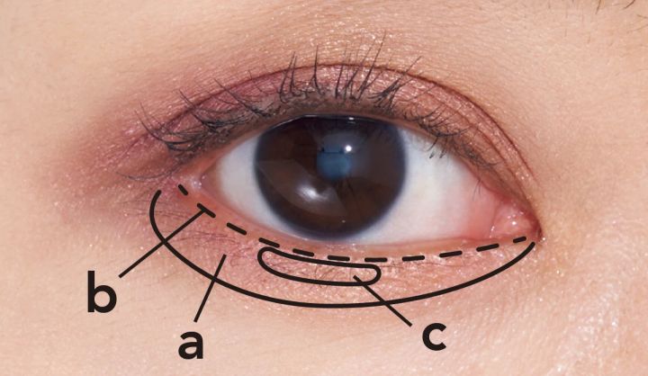 【二重メイク 塗り方】THREE スターゲージング アイシャドウクアッド 01