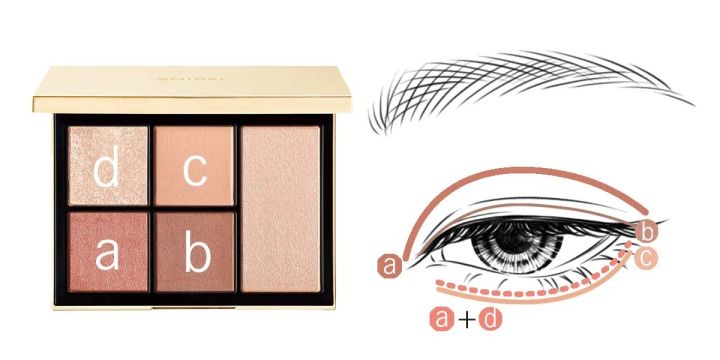 【二重メイク 塗り方】SNIDEL フェイス スタイリスト 01