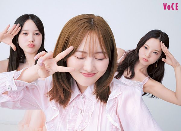 【左】本田紗来さん 【中】本田望結さん 【右】本田真凜さん