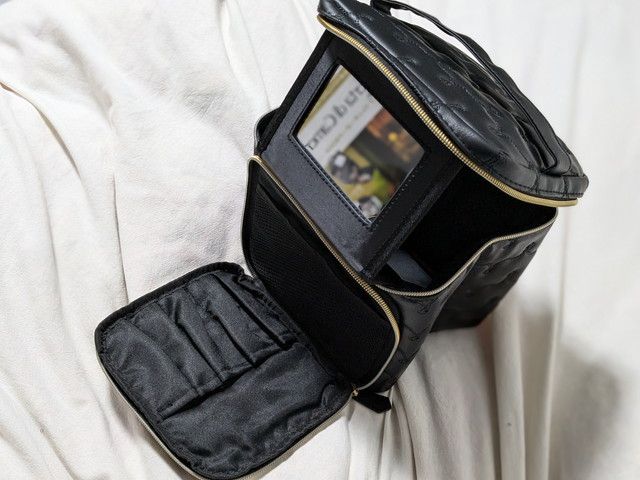 大容量キルティングドレッサーポーチ