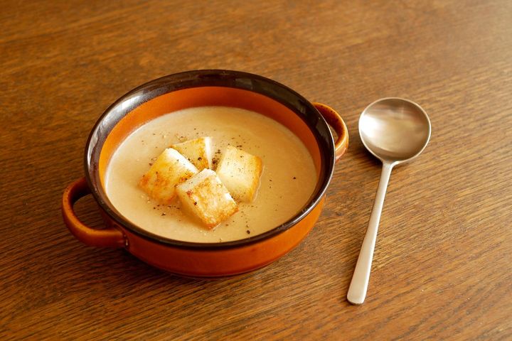 香ばしい美味しさ“オニオンクリームスープ”