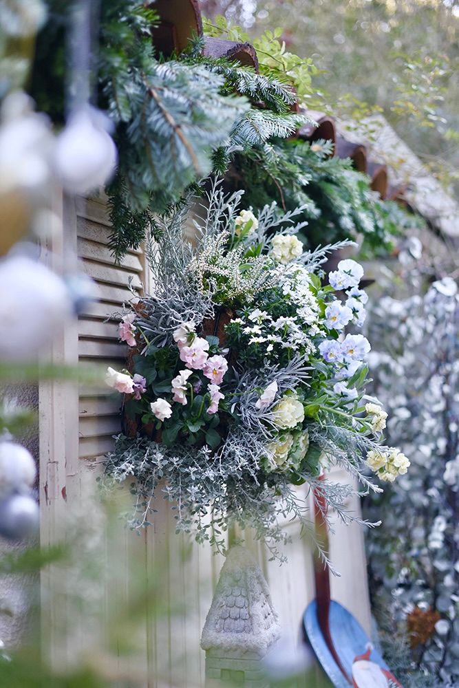 クリスマスのハンギング