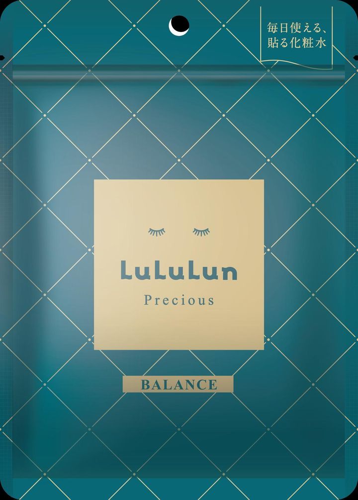 画像: 【LuLuLun】「ルルルンプレシャス GREEN（バランス）」7枚入り ¥550（税込）
