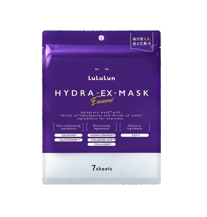 画像: 【LuLuLun】「ルルルン ハイドラ EX マスク」7枚入り ¥880（税込）