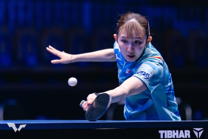 早田ひな（C）WTT