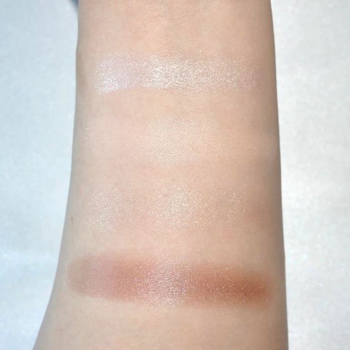 【ファミマ コスメ】sopo アイパレット 06 クレールカーキ スウォッチ