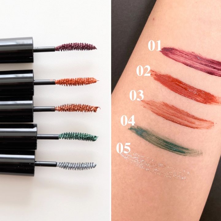 sopo（ソポ）カラーマスカラ全色比較 スウォッチ