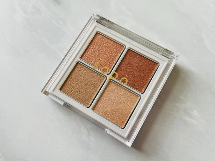 【ファミマ コスメ】sopo アイパレット 04 ダズルベージュ