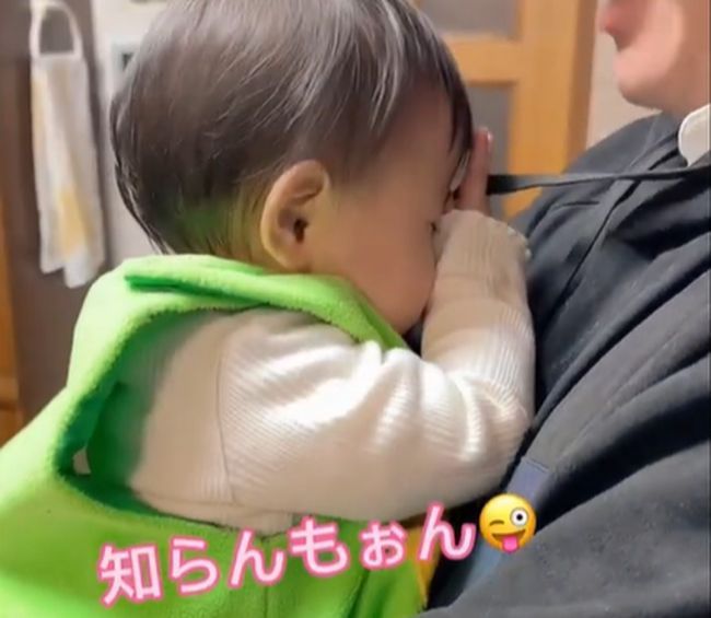 「ママ」と言えた１歳２カ月ガール。パパが試すと…？？