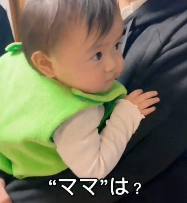 「ママ」と言えた１歳２カ月ガール。パパが試すと…？？