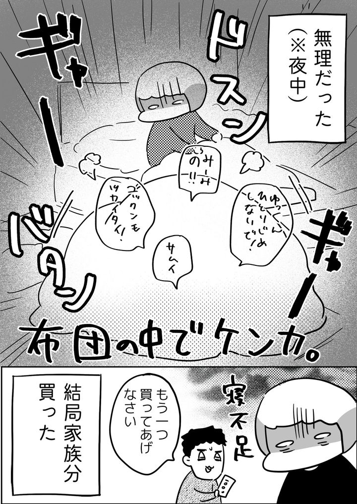 しかし…、やっぱり無理だった…！