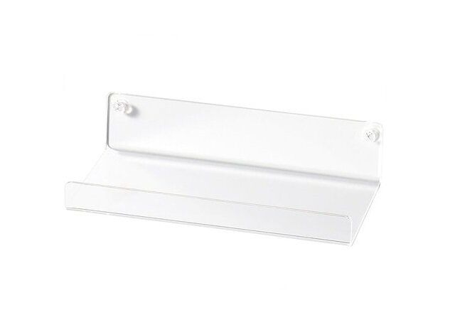 無印良品 壁に付けられるアクリルディスプレイ コの字型