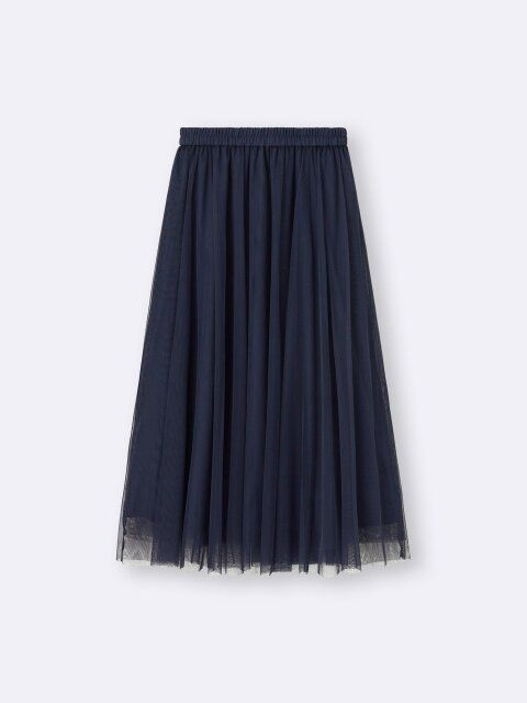 2024guレディースチュールフレアスカート