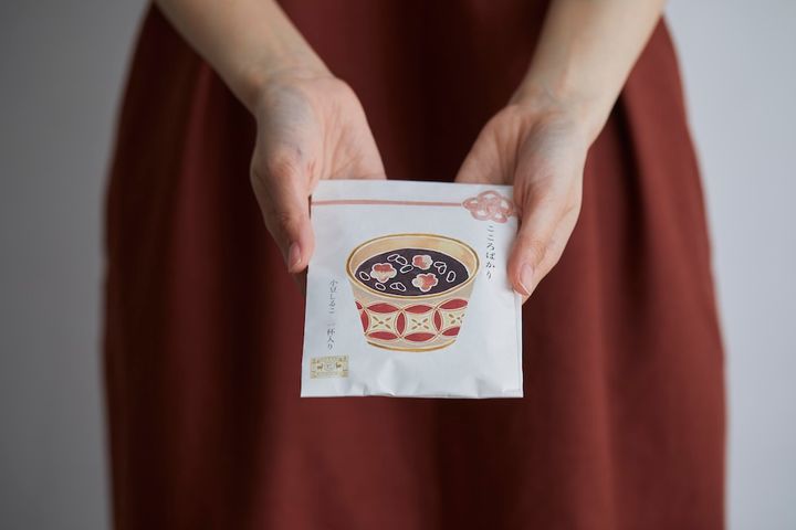 ごあいさつしるこ 小豆・抹茶